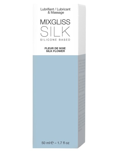 Lubrifiant silicone MixGliss Silk - Fleur de soie 50ml