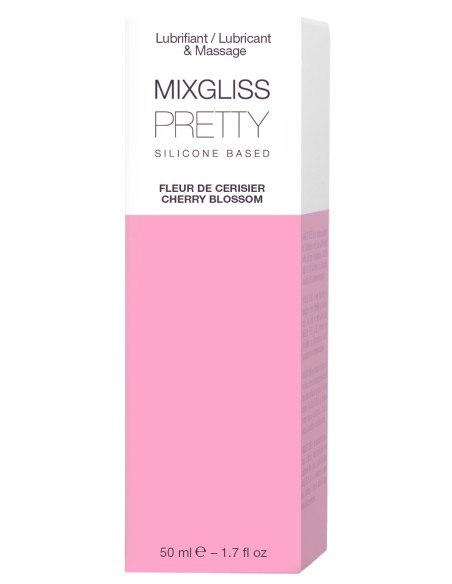 Lubrifiant silicone MixGliss Pretty - Fleur de cerisier 50ml