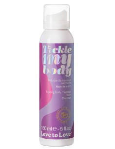 Mousse de massage crépitante Tickel My Body Noix de Coco 150ml