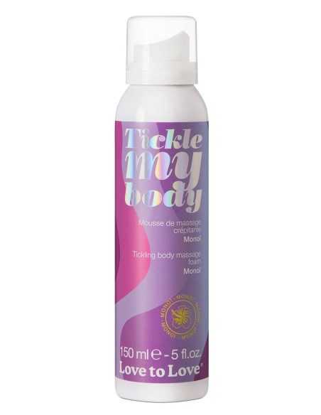 Mousse de massage crépitante Tickle My Body Monoi 150ml