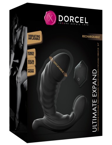 Stimulateur de prostate Vibrant et Gonflable Ultimate Expand Dorcel 9 x 5cm