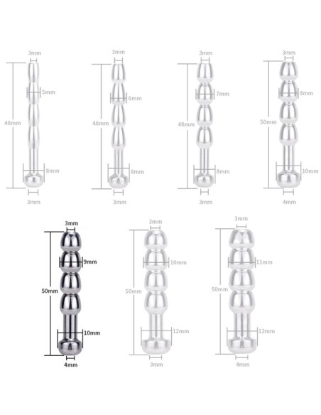 Plug urètre percé Cock Top XXL 4.5cm - Diamètre 9mm
