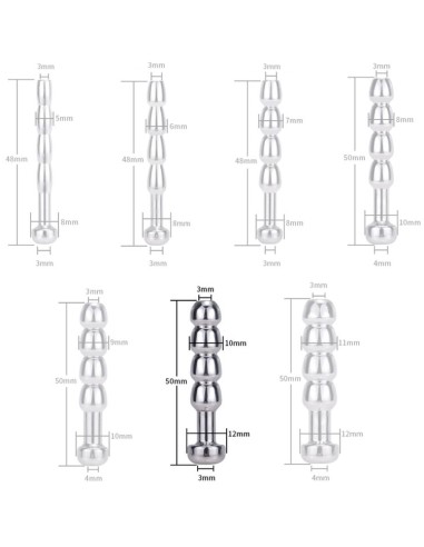 Plug Urètre percé Cock Top Mega 4.5cm - Diamètre 10mm