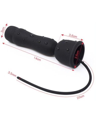 Tige d'urètre vibrant silicone VIBE IN 19cm - Diamètre 3mm