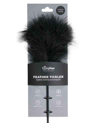 Plumeau Fancy Thrill 43cm Noir