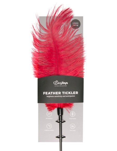 Plumeau Teasing Rouge 56cm