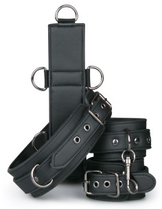 Collier et menottes Restraint Set Simili