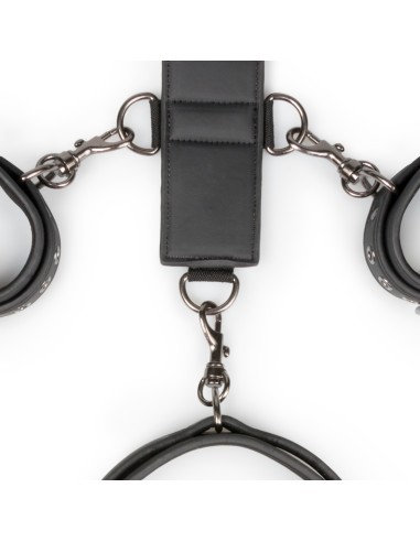 Collier et menottes Restraint Set Simili