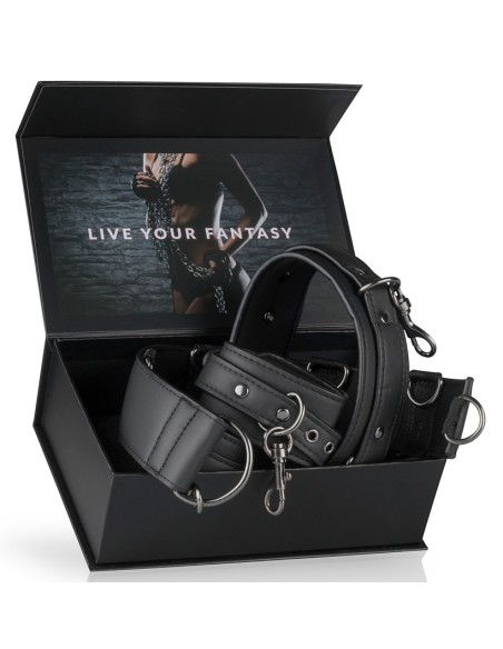 Collier et menottes Restraint Set Simili Collier et menottes Restraint Set Simili