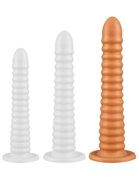 Gode silicone Bombyx L 33 x 6cm