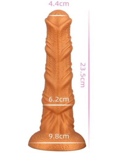Gode silicone RibHorse 21 x 5.5cm