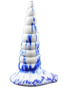 Plug Couleur Unicorn 18 x 6cm Bleu-Blanc