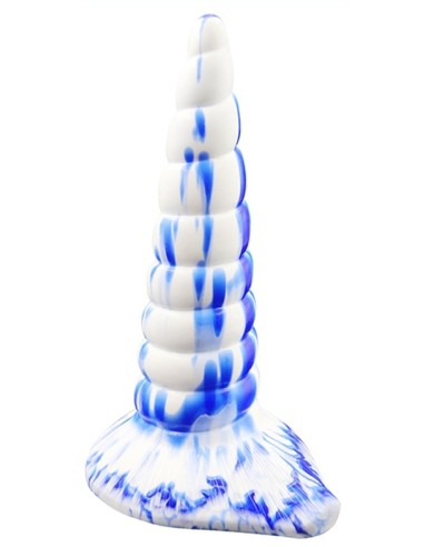 Plug Couleur Unicorn 18 x 6cm Bleu-Blanc