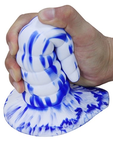 Plug Couleur Unicorn 18 x 6cm Bleu-Blanc