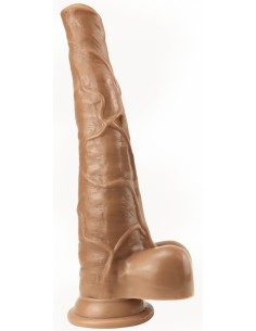 Gode StudHorse 32 x8cm Marron