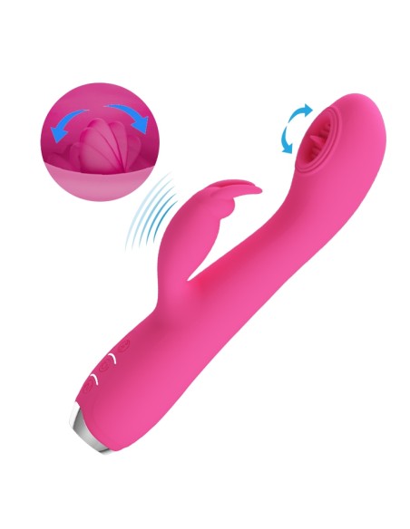 Vibro Rabbit Licking Rachel 11 x 3.5cm Vibro Rabbit Licking Rachel 11 x 3.5cm