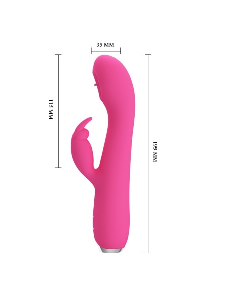 Vibro Rabbit Licking Rachel 11 x 3.5cm Vibro Rabbit Licking Rachel 11 x 3.5cm