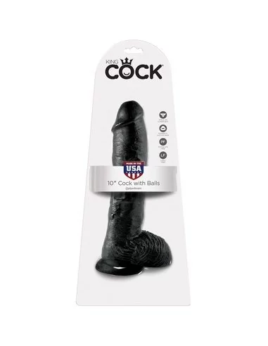 King Cock gode XXL 20 x 5.4 cm Noir