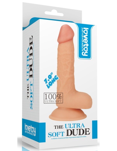 Gode réaliste Soft Dude 13 x 3.5cm