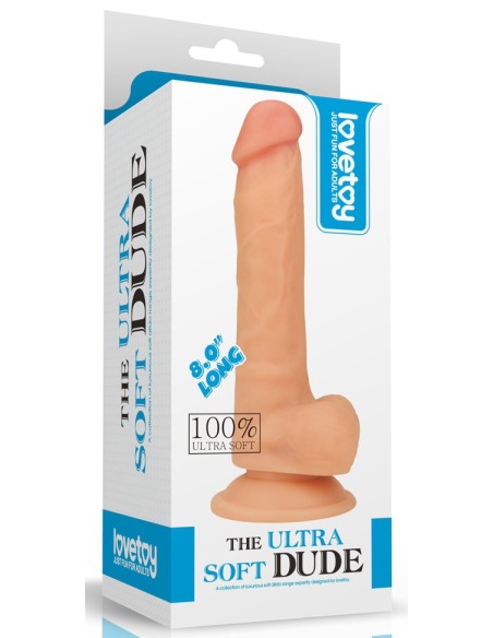 Gode réaliste Soft Dude 15 x 4cm Gode réaliste Soft Dude 15 x 4cm