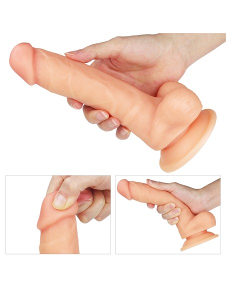 Gode réaliste Soft Dude 15 x 4cm Gode réaliste Soft Dude 15 x 4cm