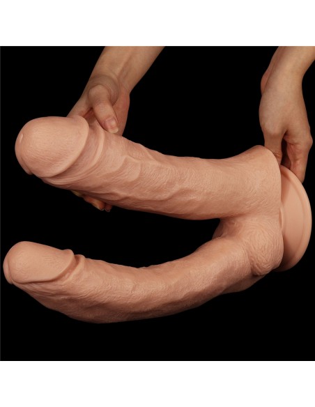 Double Gode MEGA DOUBLE LoveToy 26 x 11cm Double Gode MEGA DOUBLE LoveToy 26 x 11cm