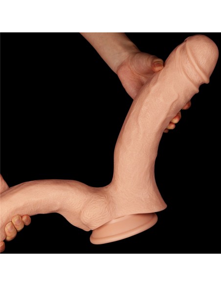 Double Gode MEGA DOUBLE LoveToy 26 x 11cm Double Gode MEGA DOUBLE LoveToy 26 x 11cm