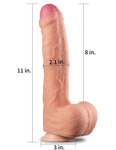 Gode réaliste King Size Nature Cock 20 x 5cm