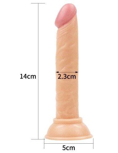 Mini gode réaliste Enduro 12 x 2.4cm - Godes Réalistes - 6