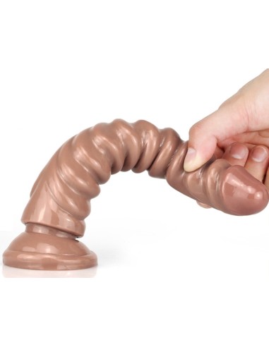 Gode Monster Squel 20 x 4.5cm Marron clair