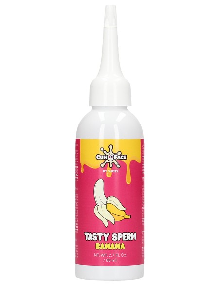 Eau aromatisée TASTYSPERM pour Cum Face - Banane 80ml Eau aromatisée TASTYSPERM pour Cum Face - Banane 80ml