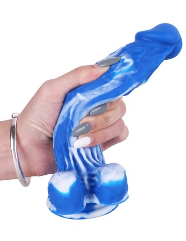 Gode Gridy 15 x 4cm Bleu-Blanc