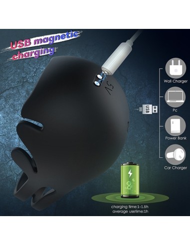 Coque vibrante pour testicules Nest 9 vibrations