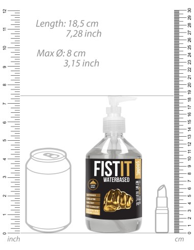 Lubrifiant Eau Fist It - Bouteille Pompe 500ml