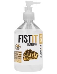 Lubrifiant relaxant Fist It Numbing - Bouteille Pompe 500ml