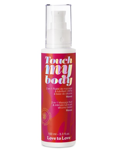 Lubrifiant Silicone Touche My Body Monoï 100ml Lubrifiant Silicone Touche My Body Monoï 100ml
