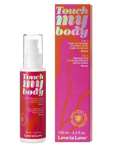 Lubrifiant Silicone Touche My Body Monoï 100ml Lubrifiant Silicone Touche My Body Monoï 100ml