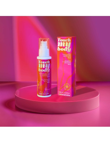 Lubrifiant Silicone Touche My Body Monoï 100ml