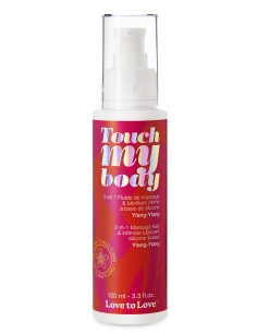 Lubrifiant Silicone Touche My Body Ylang-Ylang 100ml