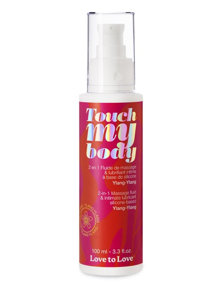 Lubrifiant Silicone Touche My Body Ylang-Ylang 100ml