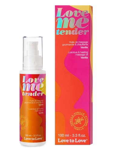Huile de massage Love Me Tender Vanille 100ml
