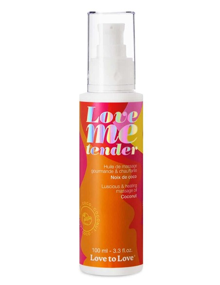 Huile de massage Love Me Tender Noix de Coco 100ml
