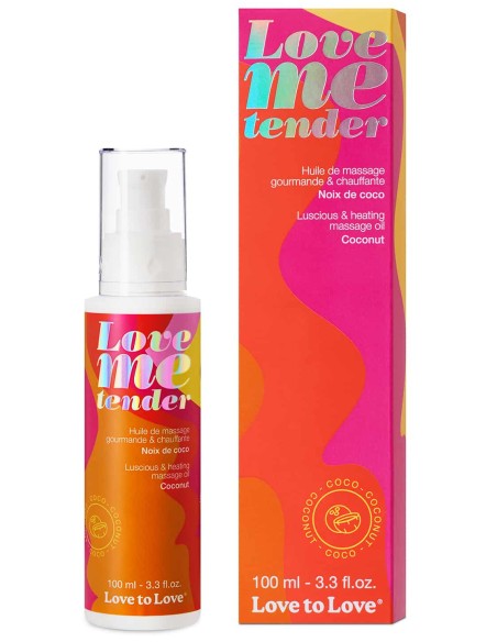 Huile de massage Love Me Tender Noix de Coco 100ml