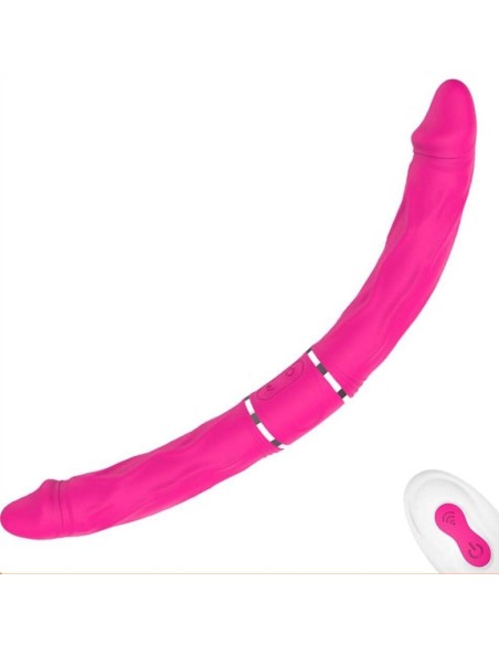Double Gode Vibrant Pyrios Rose 35 x 3.5cm Double Gode Vibrant Pyrios Rose 35 x 3.5cm