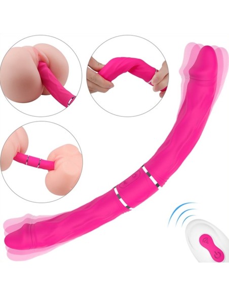 Double Gode Vibrant Pyrios Rose 35 x 3.5cm Double Gode Vibrant Pyrios Rose 35 x 3.5cm