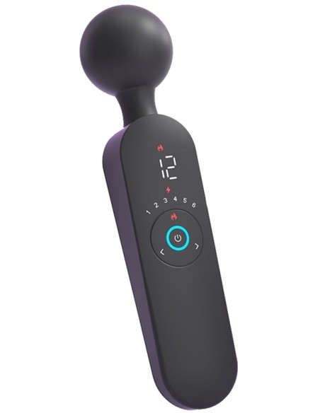 Wand chauffant Atlas Noir - Tête 50mm Wand chauffant Atlas Noir - Tête 50mm