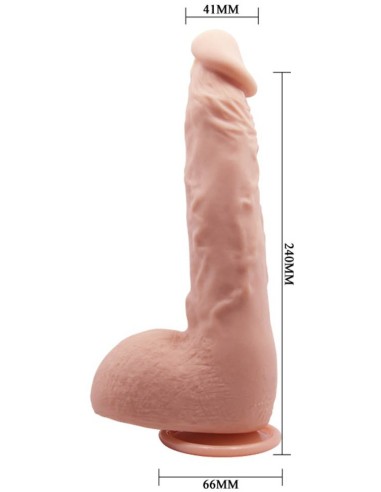 Gode réaliste Jason Beautiful 18 x 4.2cm