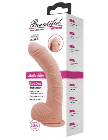 Gode réaliste Alex Beautiful 22 x 5cm