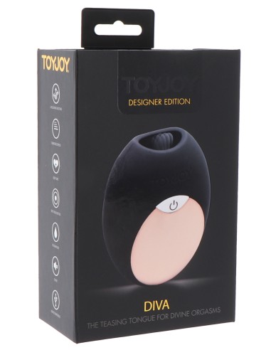 Stimulateur de clitoris Diva Noir