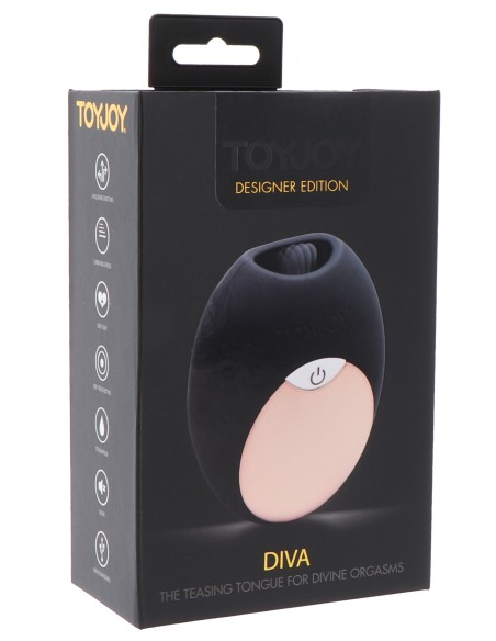 Stimulateur de clitoris Diva Noir